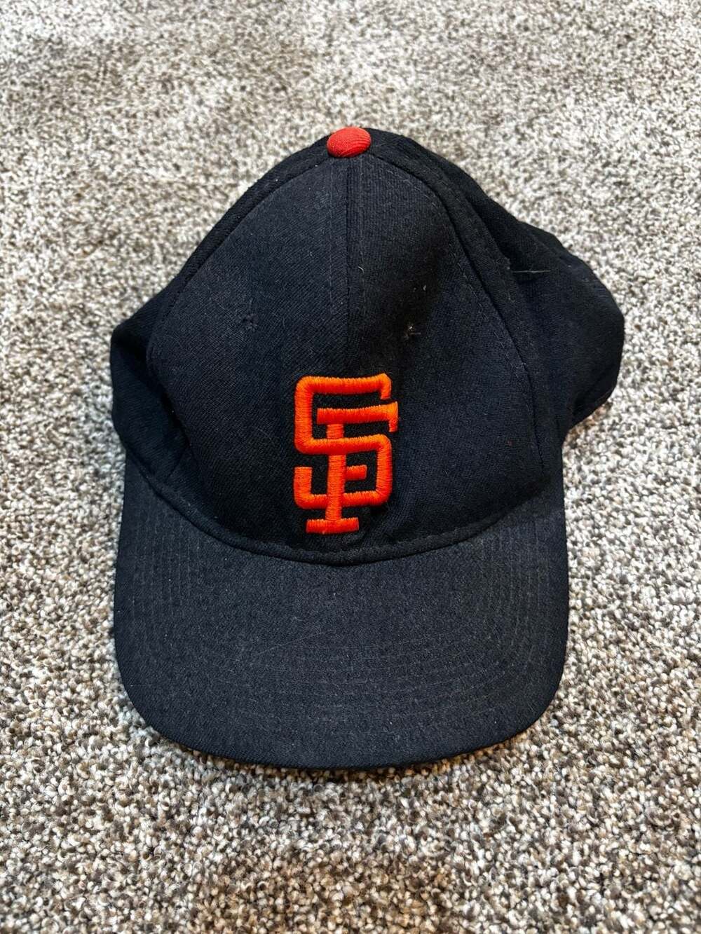 Vintage San Francisco Giants Sports Specialties Pro Fitted Wool Hat Size 7 1/8